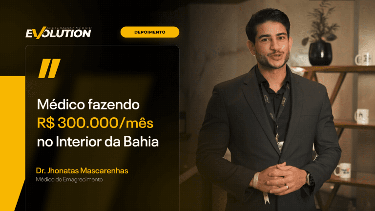 Dr. Jhonatas Mascarenhas: médico faturando R$ 300 mil por mês no interior da Bahia