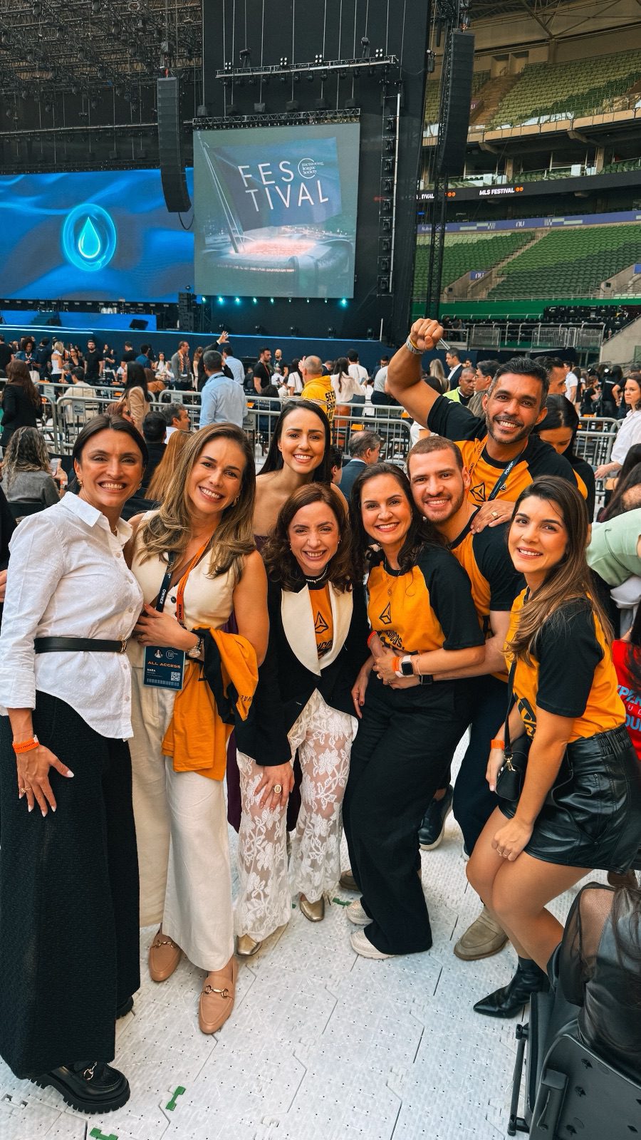 Dr. José Netto e alunas do Acelerador Médico no MLS Festival